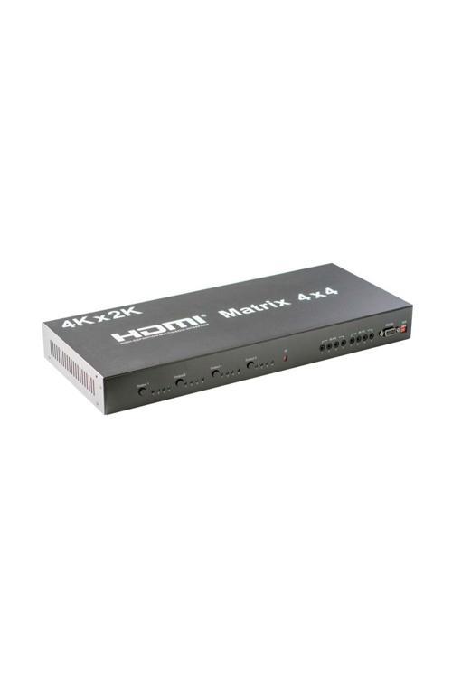 Hdmı 4X4 Matrix Switch With Ultra Hd 4K Support