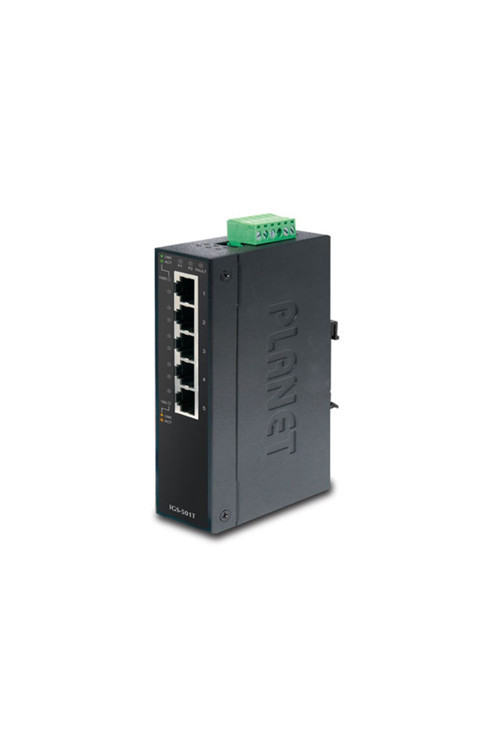 5-Port 10/100/1000Mbps Industrial Gigabit Ethernet