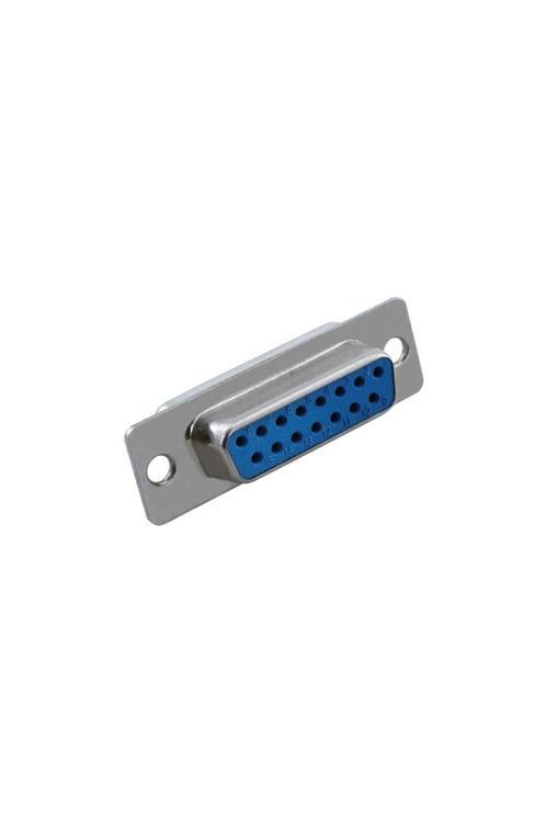 15 Pin Dişi D-Sub Konnektör - 2 Sıra
