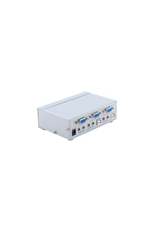 2 Port Otomatik Kvm Switch - Usb/Ps2 Combo