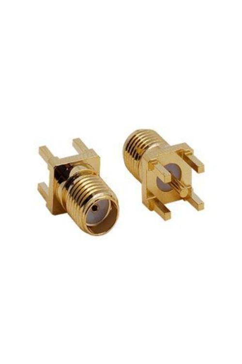 Sma Dişi Pcb Tip 180 Derece Konnektör