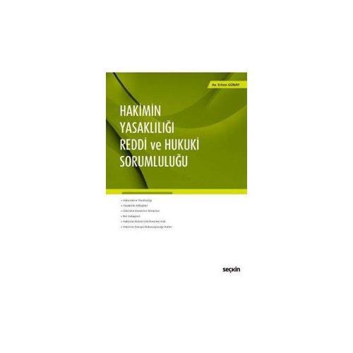 Hakimin Yasaklılığı Reddi Erhan Günay 2018/08