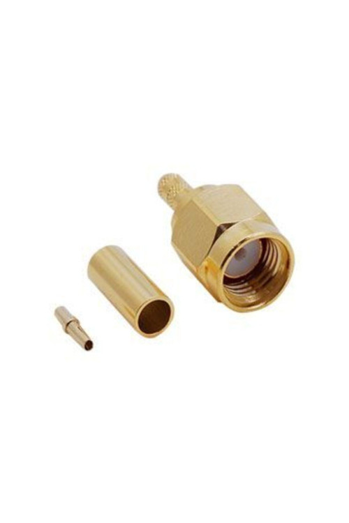 Sma Erkek Sıkmalı Rp Gold Konnektör - Rg174 - Rg316