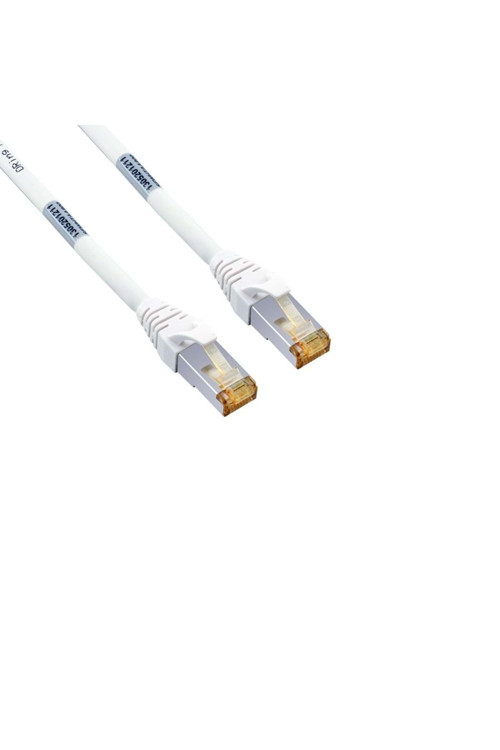 Patch Cord Cat5E F/Utp Bc 26Awg Pvc - 1M - Beyaz