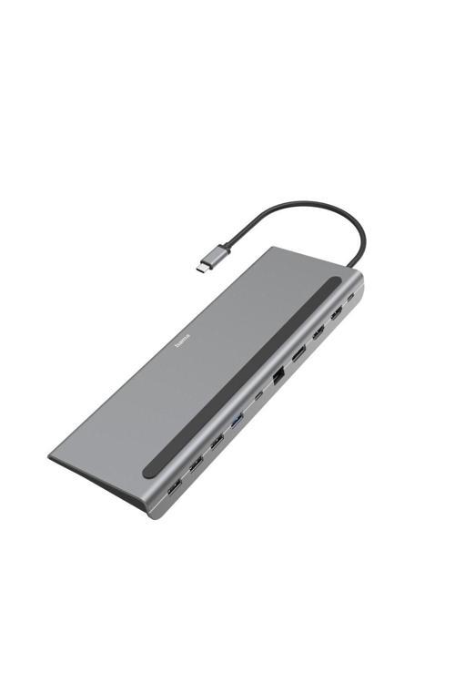 Usb-C Hub, Stand, 10 Port 4Xusb-A,2Xusb-C,Hdmı,Lan