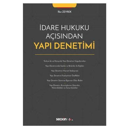 İdare Hukuku Açısından Yapı Denetim İlker Zeyrek 2020/02