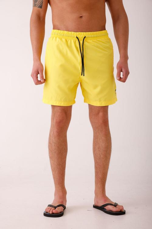 SALINUS Desenli Deniz Şortu - Sarı
