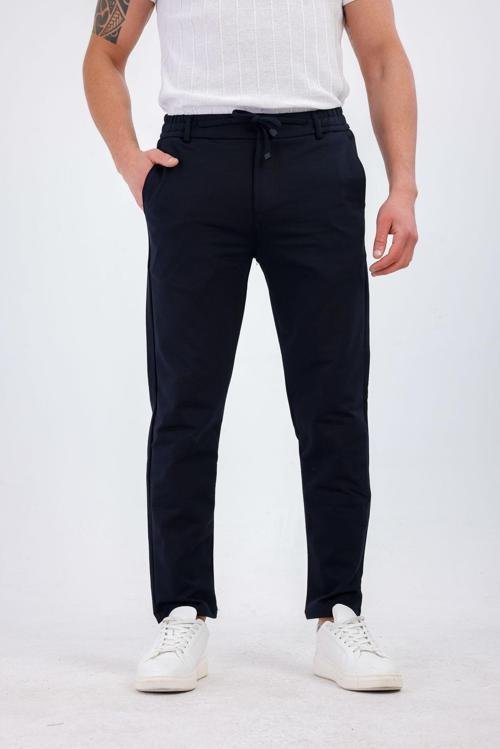 TENORIS Jogger Kumaş Pantolon - Lacivert