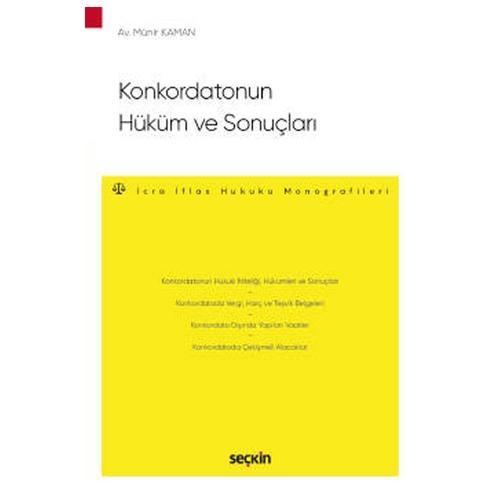 Konkordatonun Hüküm Ve Sonuçları Münir Kaman 2021/04