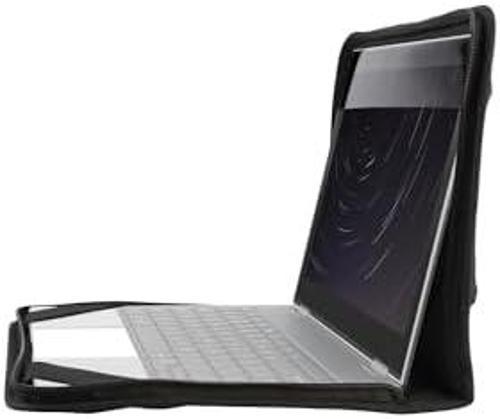 İki Cepli 14 inçe kadar Dizüstü Bilgisayar, Tablet Uyumlu Her Zaman Açık Çanta