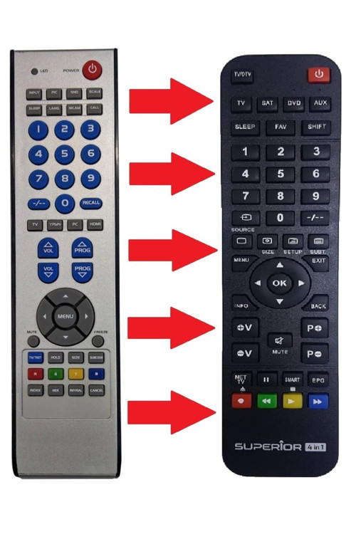 Kk-Y323K Lcd Led Plazma Tv Kumandası(Süp-7193)