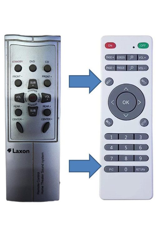 Laxon S26 5+1 Surround Sound Sistem Ses Sistemi Kumandası