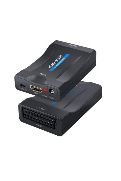 Hdmı To Scart Dönüştürücü Hdmı İn -Giriş Scart Out Çıkış 1080P Çevirici