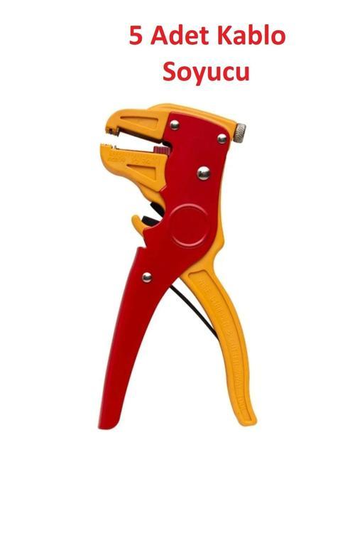 Kablo Sıyırma Pensesi 0.2-6Mm Kablo Soyucu Kablo Soyma Pensesi Kablo Sıyırıcı Kesici Pense 5 Adet