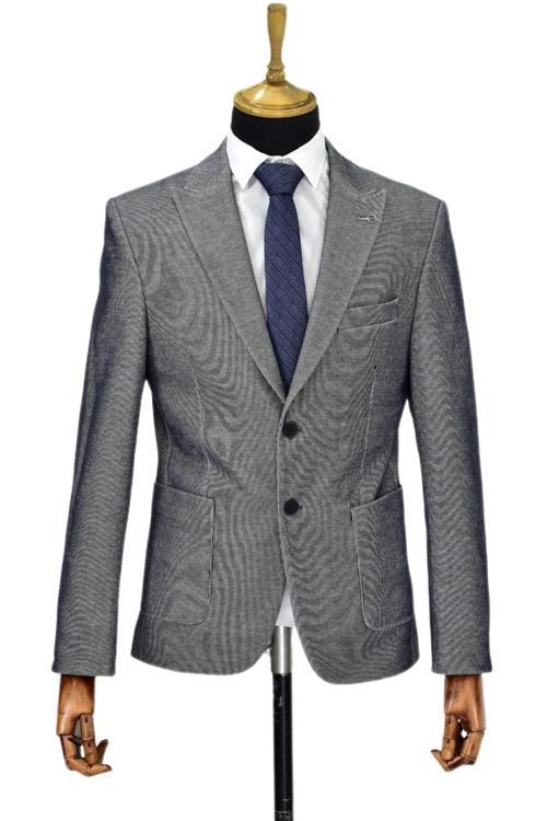 Erkek Tek Spor Ceket Çift Yırtmaçlı BGL-ST04512