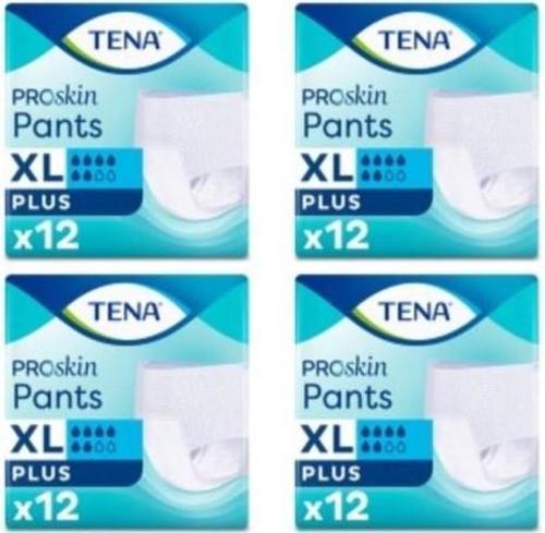 Proskin Pants Plus 6 damla Emici Külot Ekstra Büyük Boy Xlarge 12'li 4 paket / 48 adet
