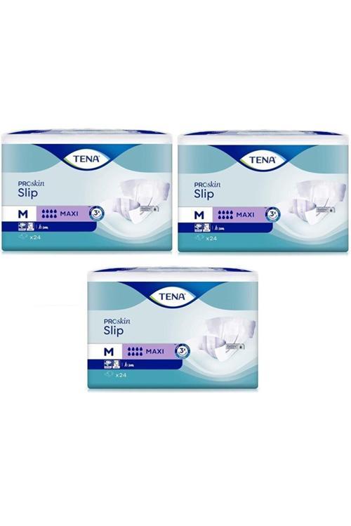 Proskin Slip Maxi 8 damla Orta Boy Medium Belbantlı Hasta Bezi 24'lü 3 paket / 72 adet