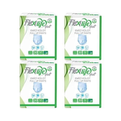 Plus Emici Külot Orta Boy Medium 30'lu 4 paket / 120 adet