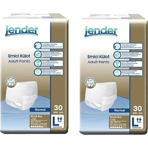 Emici Külot Large Büyük Boy 30'lu 2 paket / 60 adet