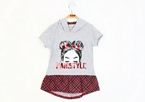 Toontoy Kız Çocuk Haırstyle Pul Palet Elbise
