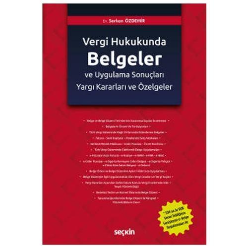 Vergi Hukukunda Belgeler Serkan Özdemir 2 2020/09