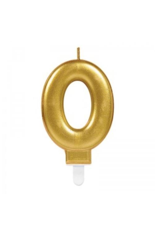 0 Rakam Mum Gold Renk (4415)
