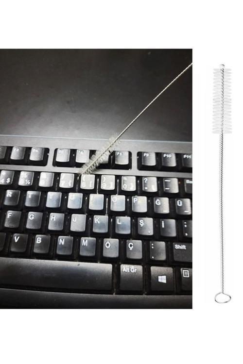3 Lü Pratik Fırça Esnek Bükülebilir Klavye Mouse Arası Temizlik Fırçası