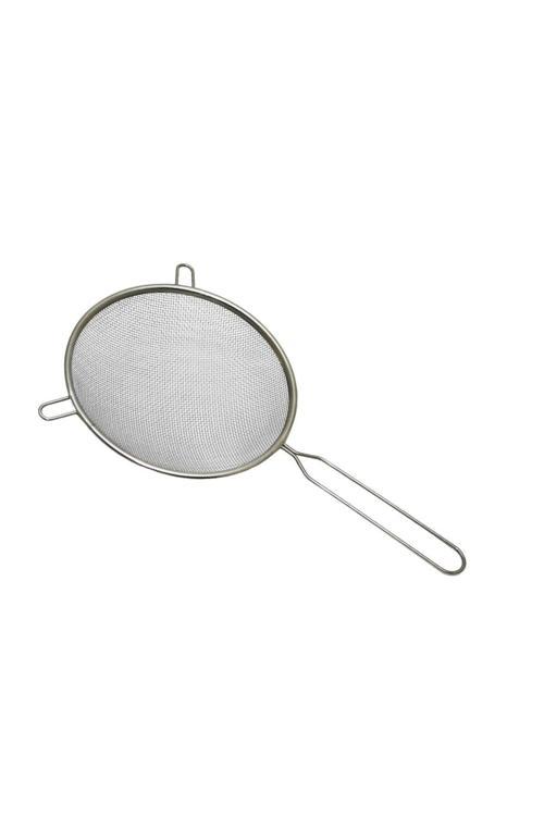18Cm Tel Süzgeç Metal Saplı Kulaklı (4415)