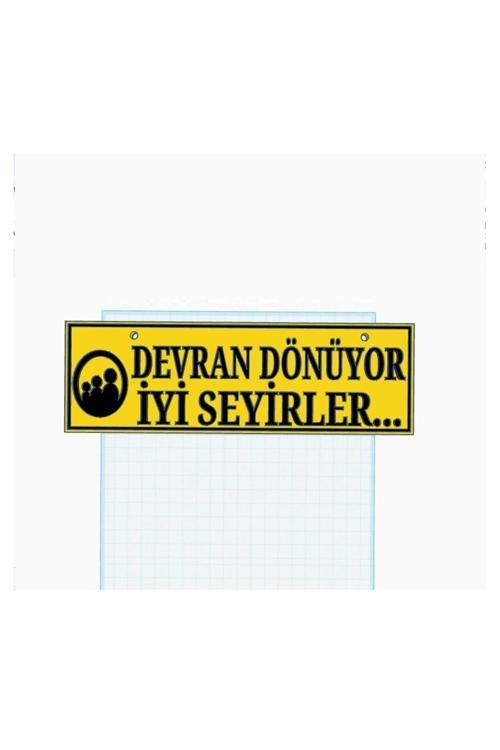 Devran Dönüyor- Genel İzleyici Kitlesi Tır Kamyon Araba Ev Duvar Süsü Vantuzlu Dekor 25 Cm Plastik