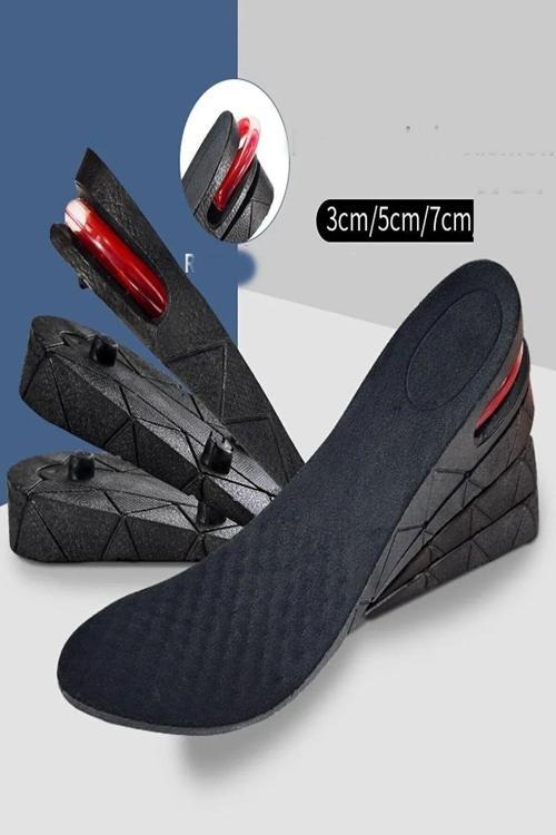 3-7 Cm Görünmez Boy Uzatan Ayakkabı Yastık Tabanlık Ayarlanabilir Topuk Ekleme Ayak Pedleri