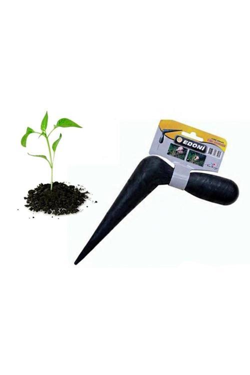 Fide Dikme Aparatı - Fide Dikme Aparatı Fide Dikici Siyah Plastik 18 Cm