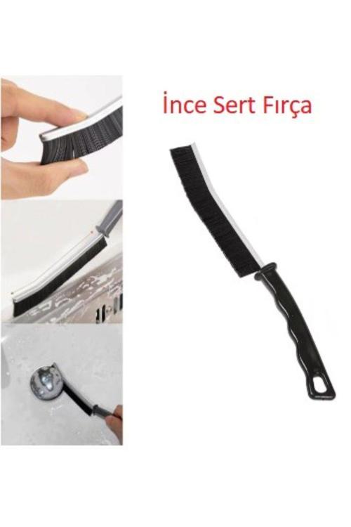 İnce Uçlu  Boşluk Temizleme Fırçası Banyo Derz Köşe Temizleme Fırçası Pencere Oluk Klozet  Dar Alan