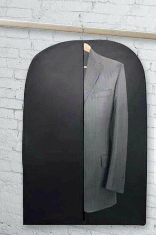 2 Adet Kullanışlı Takım Elbise Kılıfı 100X63 Cm- Seyahat Tipi Takım Elbise Toz Koruyucu