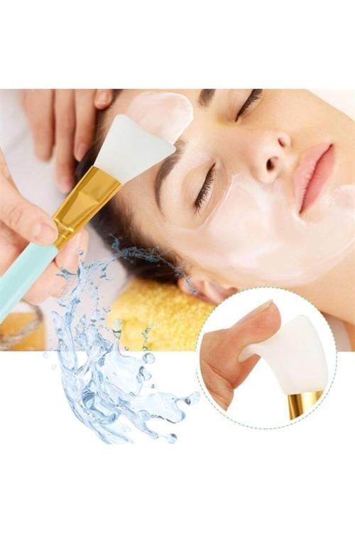 2Li Silikon Yüz Cilt Bakımı Maske Ve Krem Sürme Spatulası