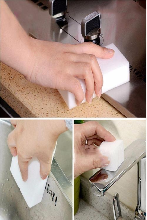 2 Adet Nano Silgi Sünger Çok Amaçlı Temizlik Süngeri -Sihirli Sünger Foam