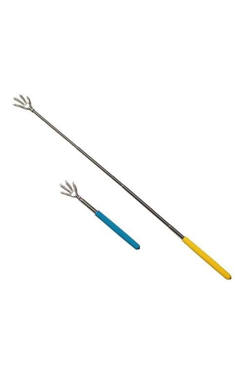 58 Cm Uzayan Pençe Sırt Kaşıyıcı - Metal Teleskobik Sırt Kaşıyıcı Açılır Kapanır