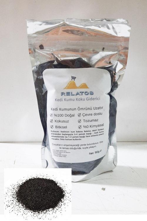Kedi Kumu Ve Tuvaleti Koku Giderici - Önleyici-150 Gr. Kokusuz Aktif Karbon Zenginleştirilmiş Formül