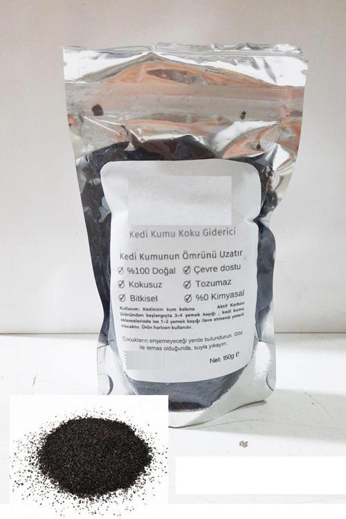 Kedi Kumu Ve Tuvaleti Koku Giderici - Önleyici-150 Gr. Kokusuz Aktif Karbonlu Formül
