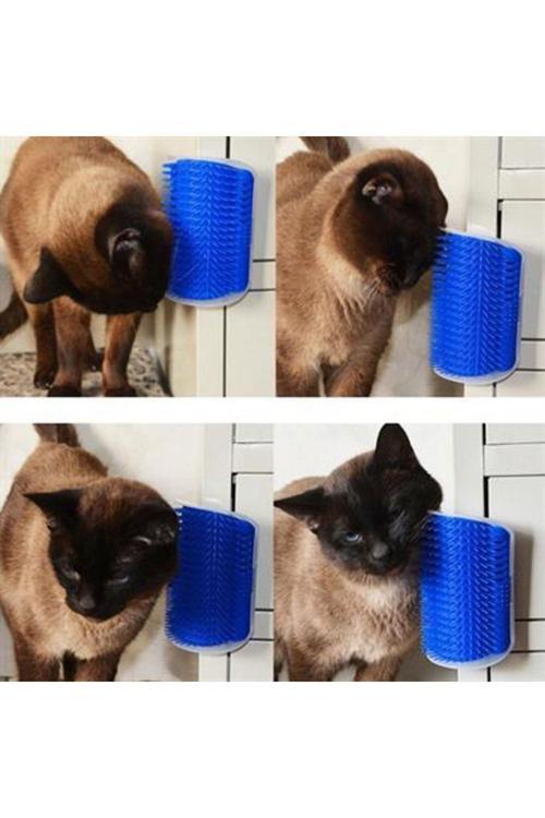 Kedi Tüyü Kaşıma Ve Tarama Aparatı Duvara Monte Kaşıma Aleti