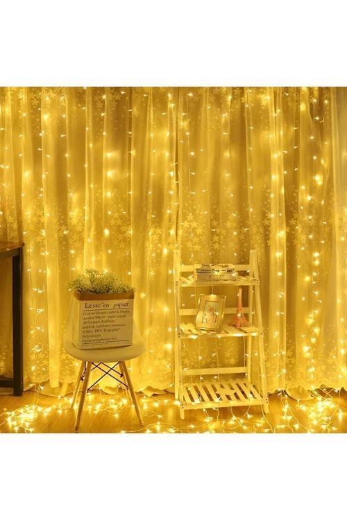 2X2 Metre 320 Led 8 Fonskiyonlu Dekoratif Led Günışığı Perde (4415)