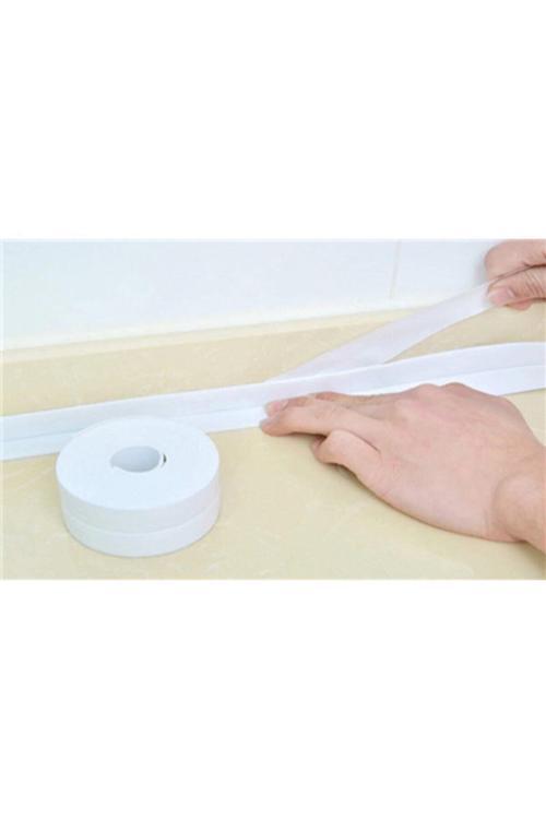 Beyaz Su Sızdırmaz Lavabo Kenar Bandı 3 2M