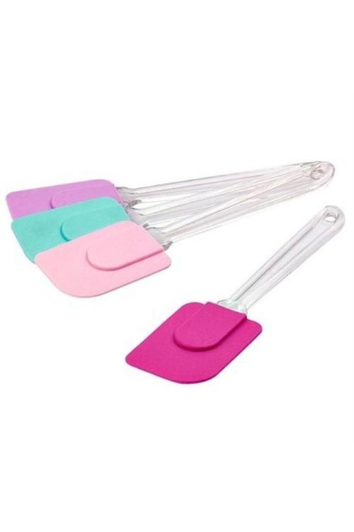 Akrilip Saplı Büyük Boy Silikon Spatula