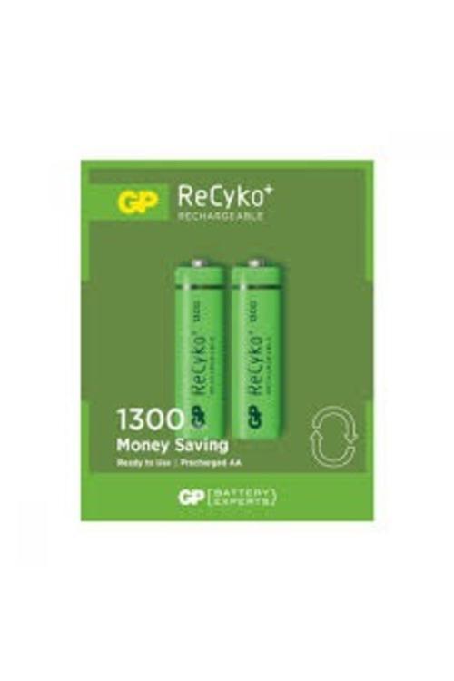 Gp Recyko 1300Mah Aa Şarjlı Kalem Pil 132C133  2Li Kart (4415)