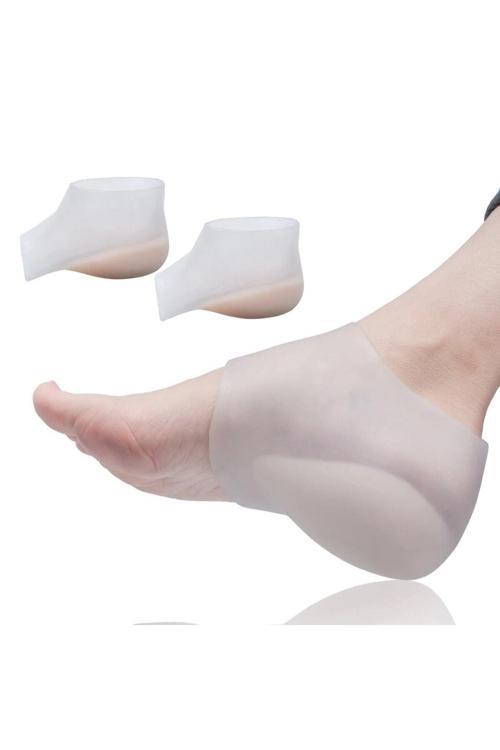 Boy Uzatıcı Gizli Topuk Silikon Tabanlık (1 Çift ) Topuk Gömleği