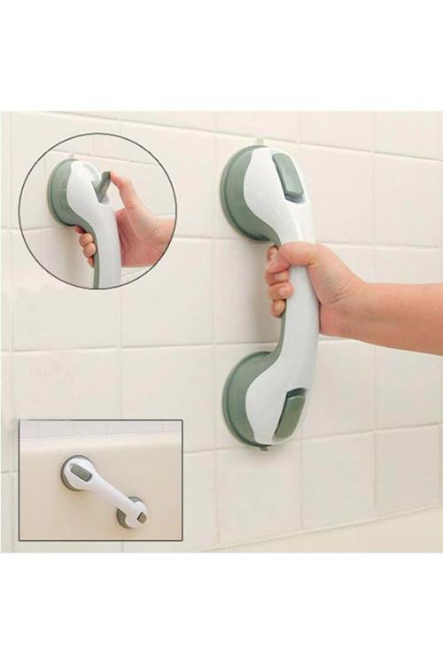 Düşme Ve Kayma Önleyici Banyo Tuvalet Vantuzlu Kilitli Tutacak (4415)