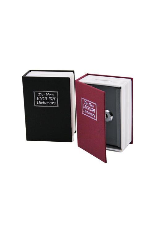 Kitap Modeli Kilitli Kasa - Kumbara Küçük - 114X80X45Mm (4415)