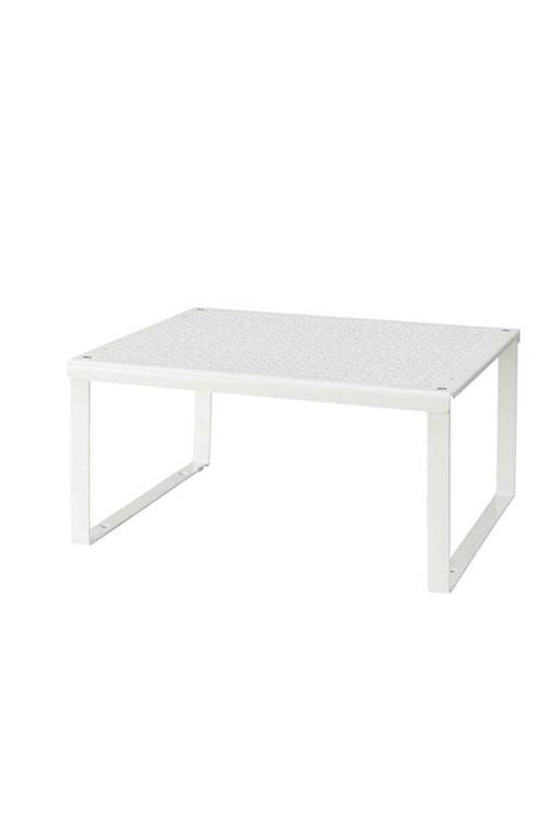 Metal Dolap Içi Raf Düzenleyici Plastik Ayaklı Metal Dolap Raf Bardak Tabak Organizer