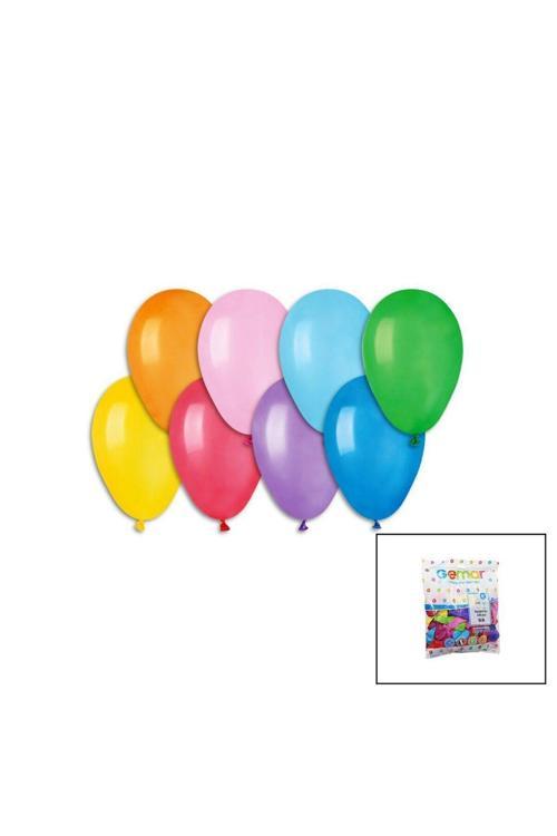Klasik Renkli Balon 7 İnç - 19Cm - 100Pcs (4415)