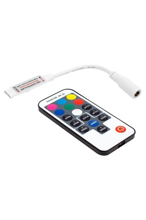 Led Rgb Kontrol Devresi 12 Volt Rf Küçük Modüllü Uzak Mesafe Algılamalı (4415)