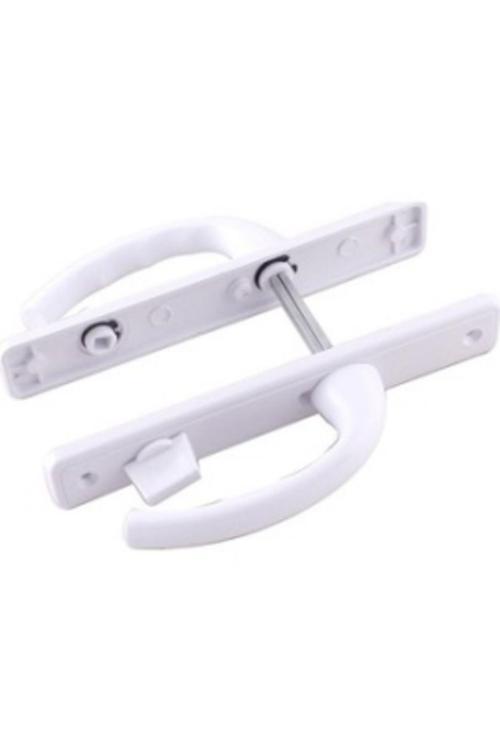 Poşetli Banyo-Wc - Kilitli Beyaz Pvc Kapı Kolu (4415)